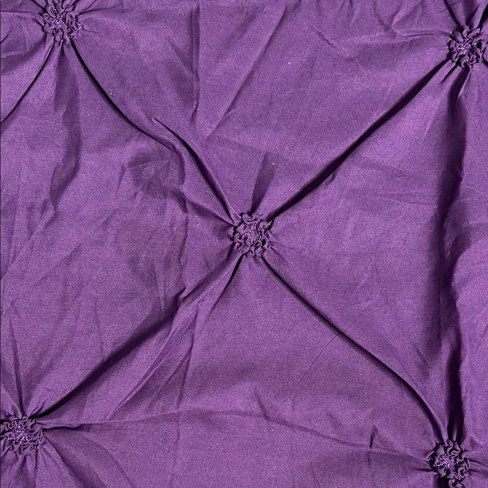 Bundle of Purple Pillow Case Set with Hello Velvet Lavender Decorative Pillow